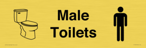 Dementia Male Toilet sign